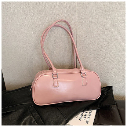 Ielgy Boston Pillow Bag Large Capacity All-Match Portable One-Shoulder French Niche Underarm Bag