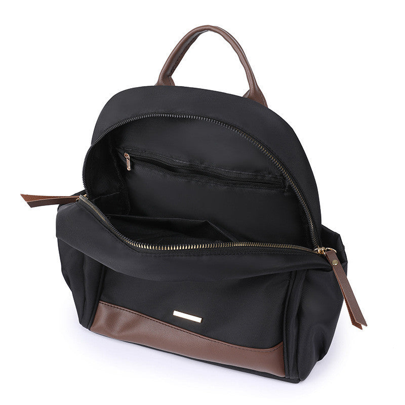 Ielgy Oxford Cloth Ladies Backpack Retro Casual Backpack Large Capacity Outdoor Travel Backpack