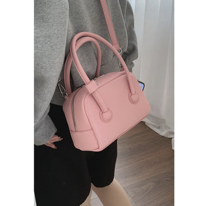 Ielgy Female Handbag Simple Small Square Bag All-Match Shoulder Messenger Bag