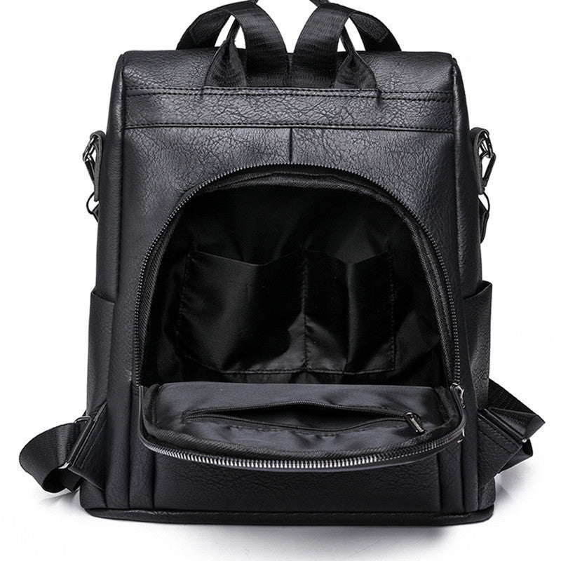 Ielgy Retro Backpack Anti-theft Backpack Large Capacity Casual Men Women Suitable Bag