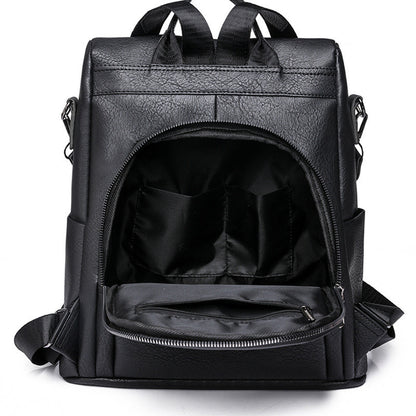 Ielgy Retro Backpack Anti-theft Backpack Large Capacity Casual Men Women Suitable Bag