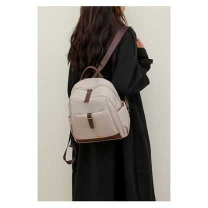 Ielgy Oxford Cloth Ladies Backpack Retro Casual Backpack Large Capacity Outdoor Travel Backpack