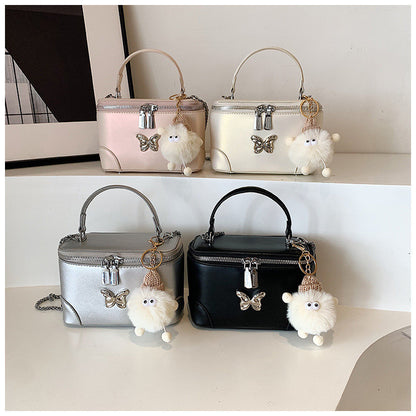 Ielgy Ladies Messenger Bag All-Match Design Niche Chain Shoulder Small Bag