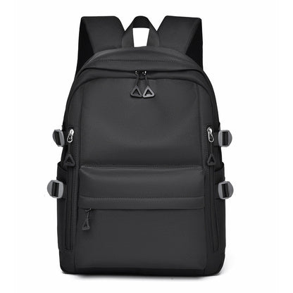 Ielgy Simple Business Computer Backpack Leisure Travel Sports Student School Bag