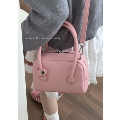 Ielgy Female Handbag Simple Small Square Bag All-Match Shoulder Messenger Bag