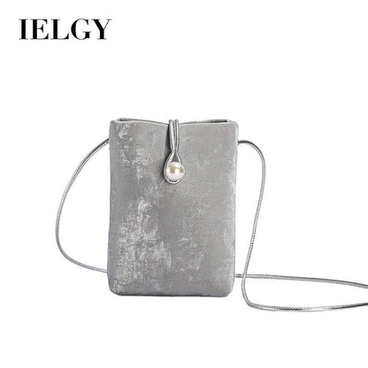 Ielgy New Chinese Casual One-Shoulder Diagonal Mobile Phone Bag High-End All-Match Coin Purse