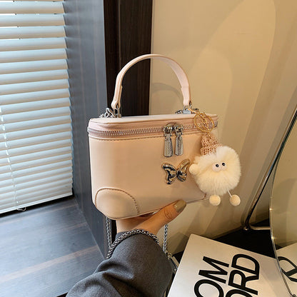 Ielgy Ladies Messenger Bag All-Match Design Niche Chain Shoulder Small Bag