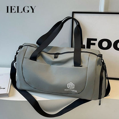 Ielgy Outing Messenger Dry Wet Separation Sports Gym Bag High-End Travel Luggage Bag Large Capacity Portable Travel Bag