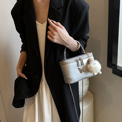 Ielgy Ladies Messenger Bag All-Match Design Niche Chain Shoulder Small Bag