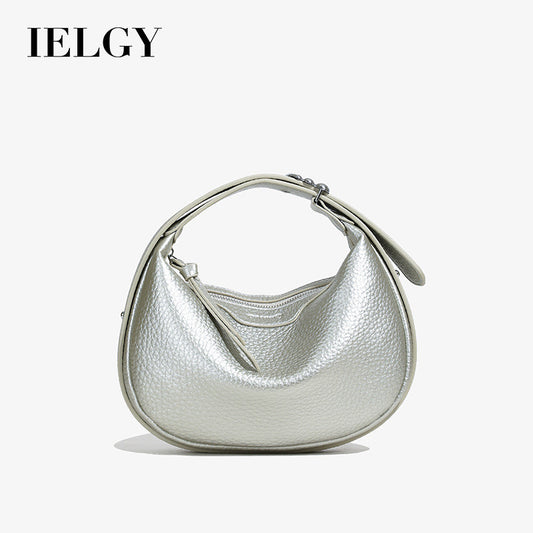 Ielgy High-End Niche Design Bag Ladies All-Match Commuter Large-Capacity One-Shoulder Messenger Du