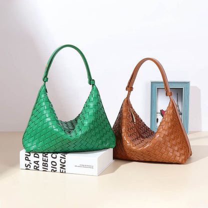 Ielgy Trendy All-Match Handbag Female Fashion Simple Niche Shoulder Armpit Bag