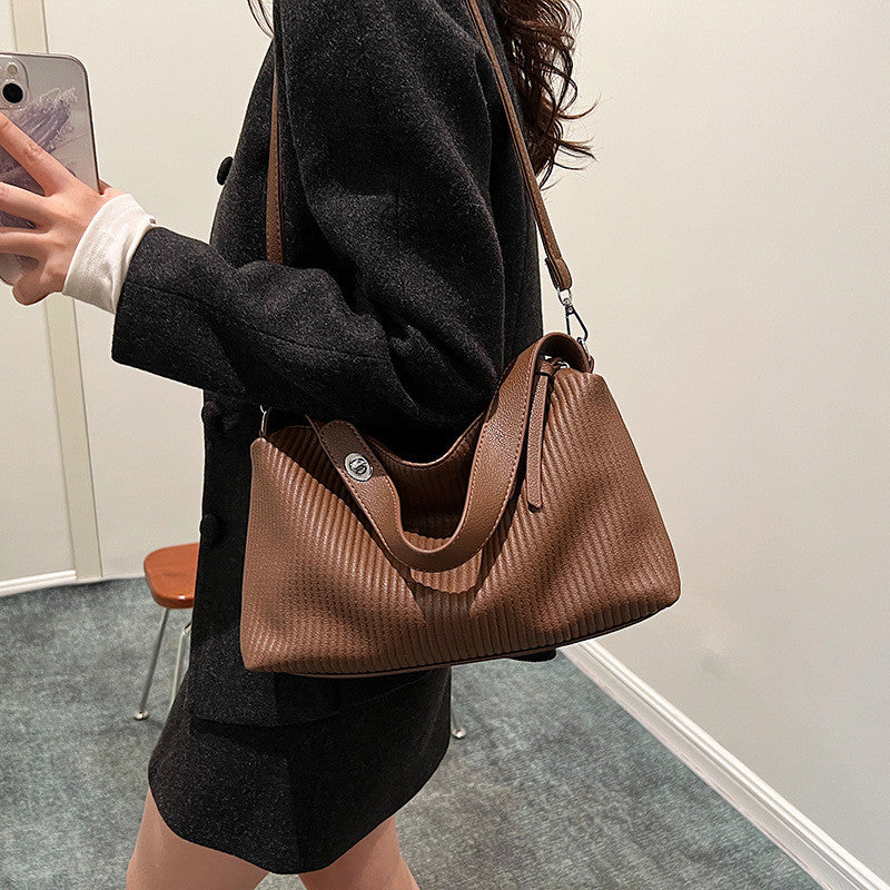 Ielgy Fashion One-Shoulder Diagonal Female Bag High-End Texture All-Match Handbag