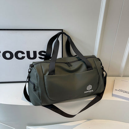 Ielgy Outing Messenger Dry Wet Separation Sports Gym Bag High-End Travel Luggage Bag Large Capacity Portable Travel Bag