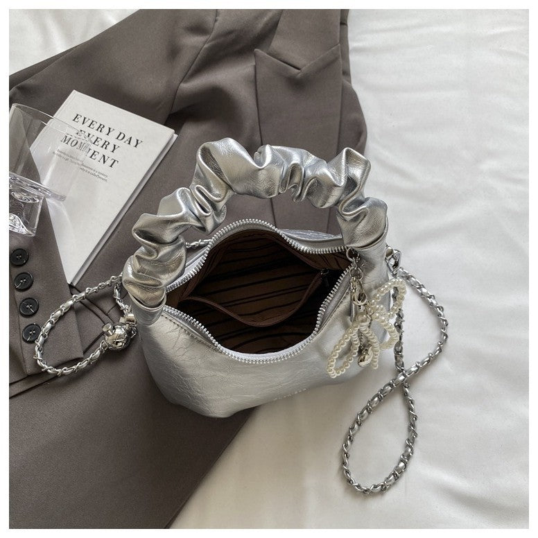 Ielgy Niche Design Cloud Bag All-Match Shoulder Armpit Bag