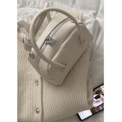 Ielgy Female Handbag Simple Small Square Bag All-Match Shoulder Messenger Bag