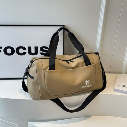 Ielgy Outing Messenger Dry Wet Separation Sports Gym Bag High-End Travel Luggage Bag Large Capacity Portable Travel Bag