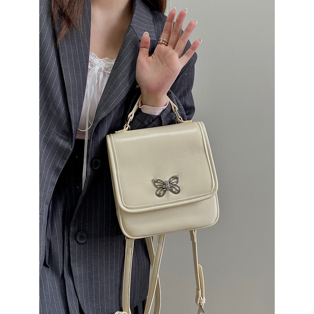 Ielgy Ladies Shoulder Messenger Bag High-End Backpack