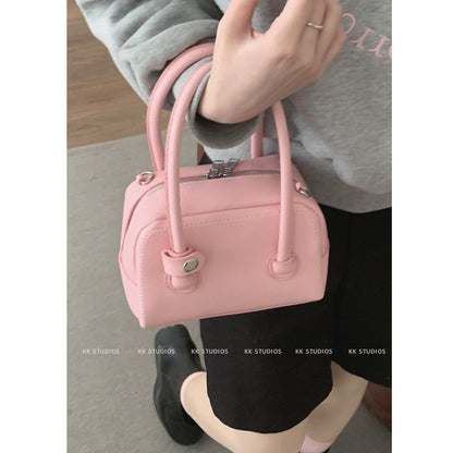 Ielgy Female Handbag Simple Small Square Bag All-Match Shoulder Messenger Bag