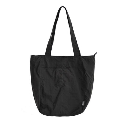 Ielgy Japanese Waterproof Nylon Casual Shoulder Bag Niche Design Feel Large Capacity Commuter Tote Large Bag