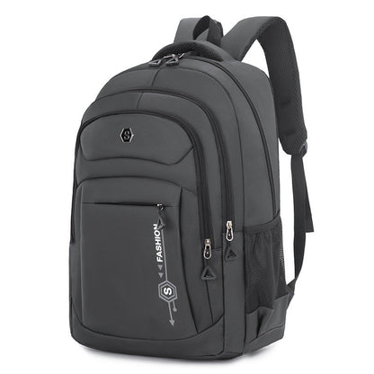 Ielgy Business Backpack Large Capacity School Bag Casual Oxford Cloth Travel Computer Backpack