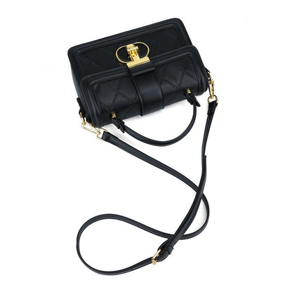 Ielgy High-End Feeling Portable Box Bag Ladies Niche Design Diamond One-Shoulder Diagonal Small Square Bag