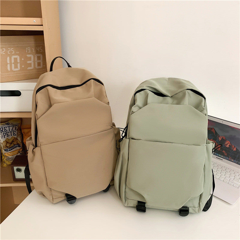 Ielgy Student Backpack Fashion Trendy Large Capacity Water Repellent Student Casual Backpack