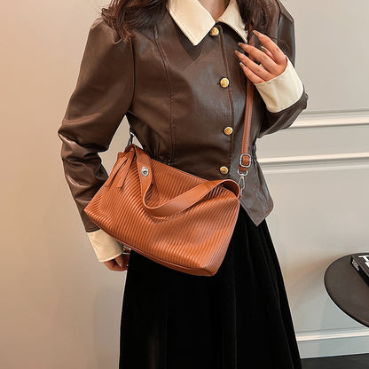 Ielgy Fashion One-Shoulder Diagonal Female Bag High-End Texture All-Match Handbag