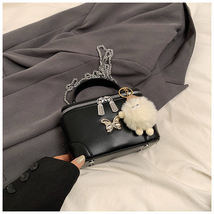 Ielgy Ladies Messenger Bag All-Match Design Niche Chain Shoulder Small Bag