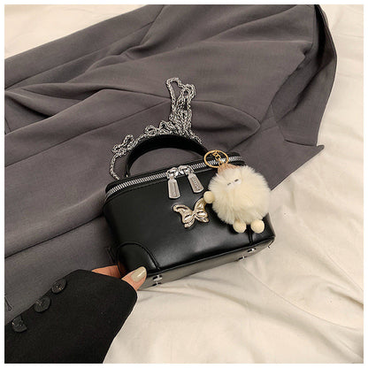 Ielgy Ladies Messenger Bag All-Match Design Niche Chain Shoulder Small Bag