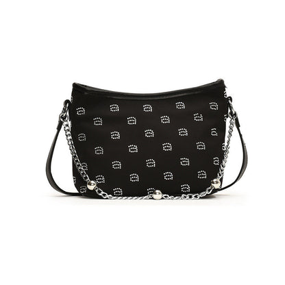Ielgy High-End Fashionable Texture Shoulder Bag Popular Fashionable All-Match Commuter Bucket Bag