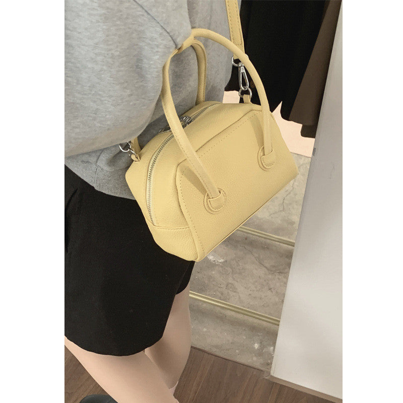 Ielgy Female Handbag Simple Small Square Bag All-Match Shoulder Messenger Bag