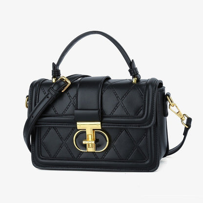 Ielgy High-End Feeling Portable Box Bag Ladies Niche Design Diamond One-Shoulder Diagonal Small Square Bag