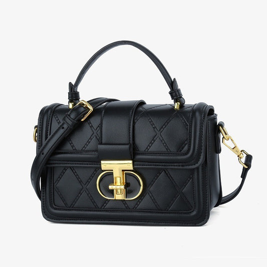 Ielgy High-End Feeling Portable Box Bag Ladies Niche Design Diamond One-Shoulder Diagonal Small Square Bag