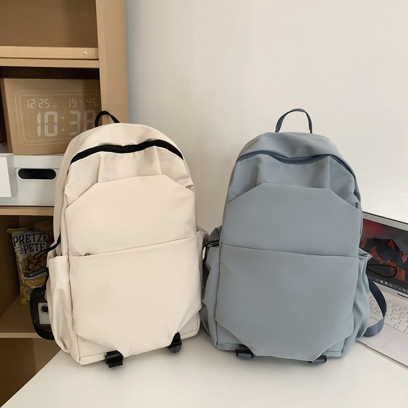 Ielgy Student Backpack Fashion Trendy Large Capacity Water Repellent Student Casual Backpack