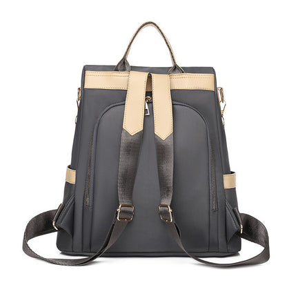 Ielgy Ladies Casual Backpack Fashion Oxford Anti-theft Travel Backpack