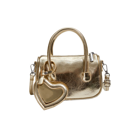 Ielgy Ladies Fashion Portable Pillow Bag Korean Version Simple All-Match One-Shoulder Trendy Casual Messenger Bag