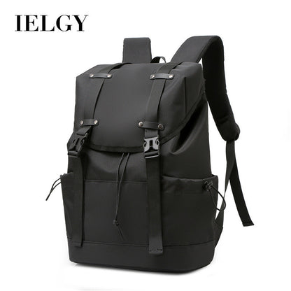 Ielgy Outdoor Trendy Fashion Schoolbag Travel Backpack College Student Men Women Casual Computer Backpack