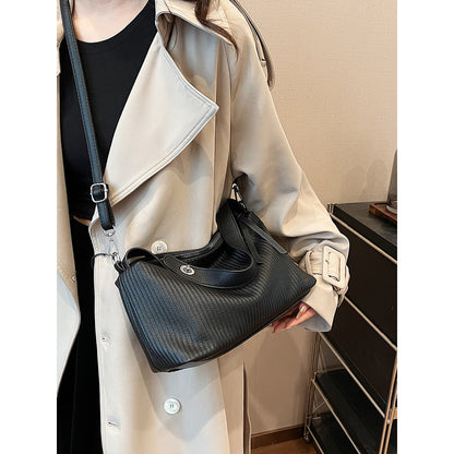 Ielgy Fashion One-Shoulder Diagonal Female Bag High-End Texture All-Match Handbag