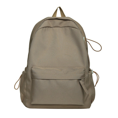 Ielgy Large-Capacity Backpack Student All-Match Schoolbag Commuter Outing Travel Commuter Backpack