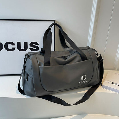 Ielgy Outing Messenger Dry Wet Separation Sports Gym Bag High-End Travel Luggage Bag Large Capacity Portable Travel Bag