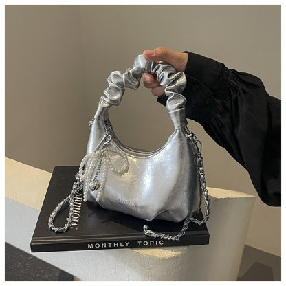 Ielgy Niche Design Cloud Bag All-Match Shoulder Armpit Bag