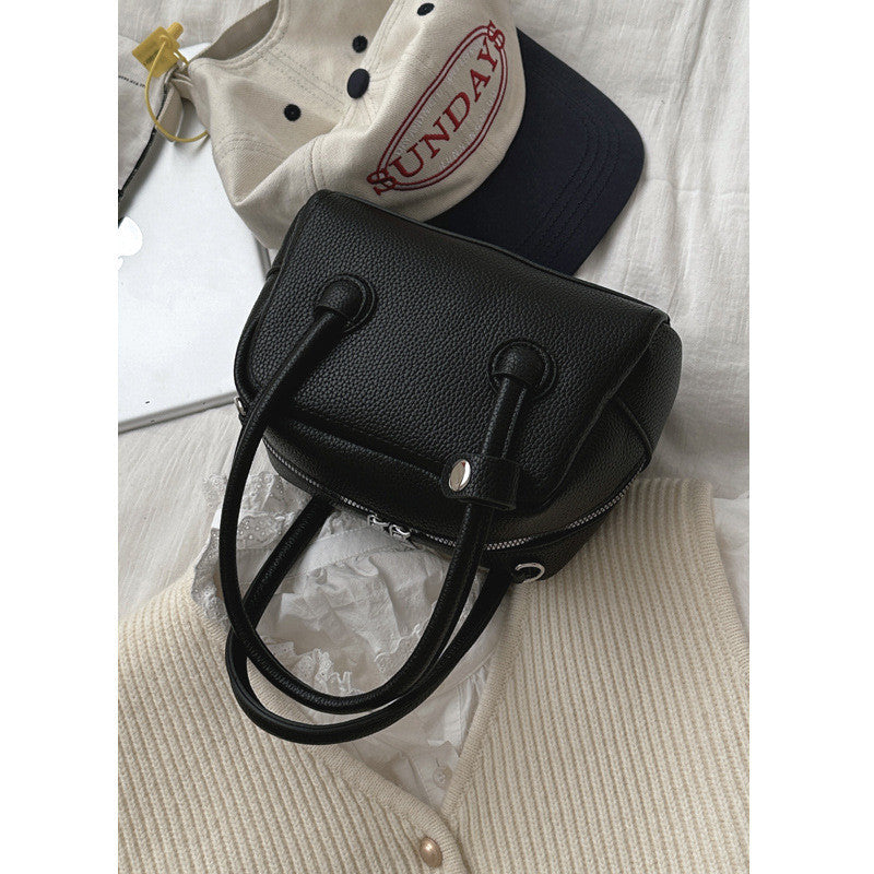 Ielgy Female Handbag Simple Small Square Bag All-Match Shoulder Messenger Bag