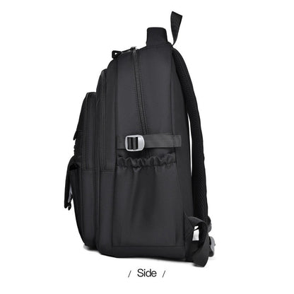 Ielgy Japanese Style Large-Capacity Fashion Bag Simple Student Backpack