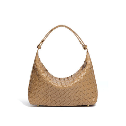 Ielgy Trendy All-Match Handbag Female Fashion Simple Niche Shoulder Armpit Bag