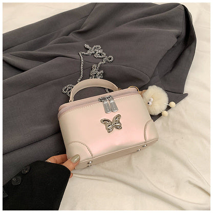 Ielgy Ladies Messenger Bag All-Match Design Niche Chain Shoulder Small Bag