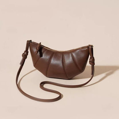 Ielgy Retro Niche Croissant All-Match Dumpling Bag Fashion One-Shoulder Messenger Baguette Female Bag