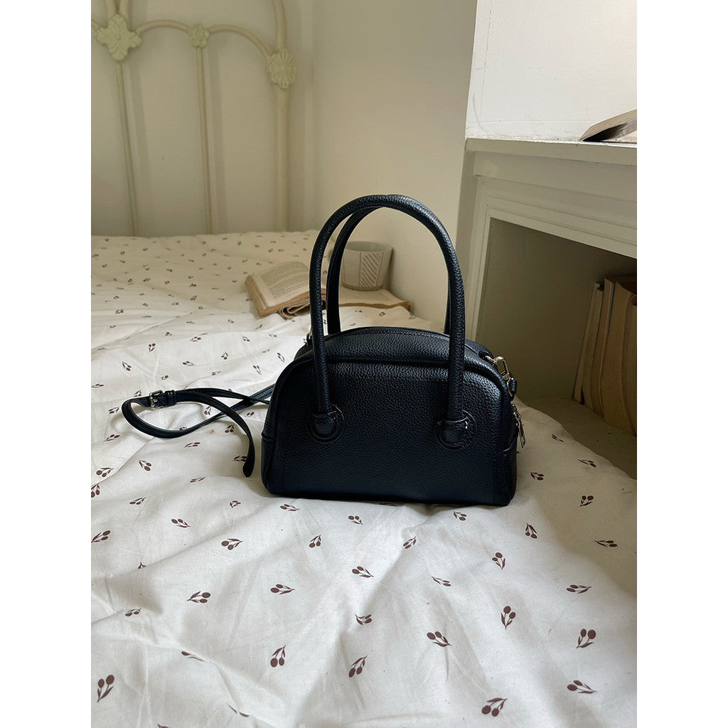 Ielgy Portable Bowling Bag Casual All-Match Small Fresh One-Shoulder Messenger Boston Pillow Bag