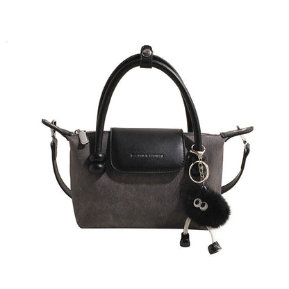 Ielgy Korean Version Fashion One-Shoulder Portable Dumpling Bag High-End Feeling All-Match Cross-Body