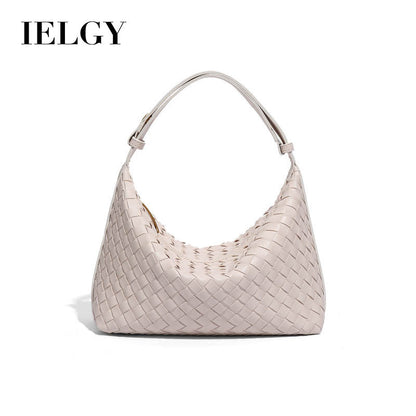 Ielgy Trendy All-Match Handbag Female Fashion Simple Niche Shoulder Armpit Bag