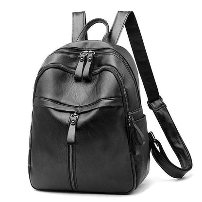 Ielgy Korean Version Fashion Backpack Fashion Preppy Style Large Capacity Student Backpack